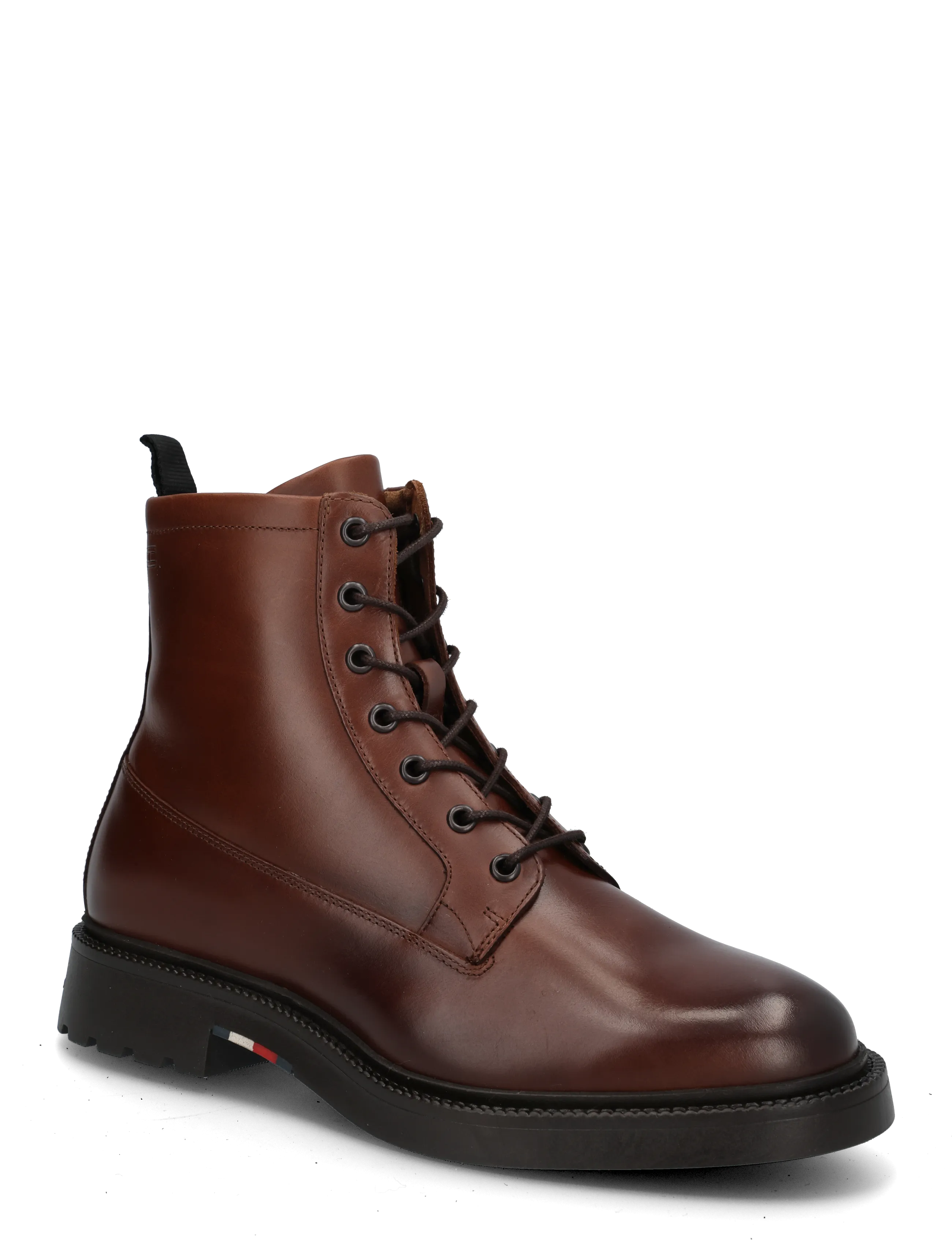 Tommy Hilfiger CORPORATE CASUAL LTH  BOOT - Tommy Hilfiger - WINTER COGNAC / brown