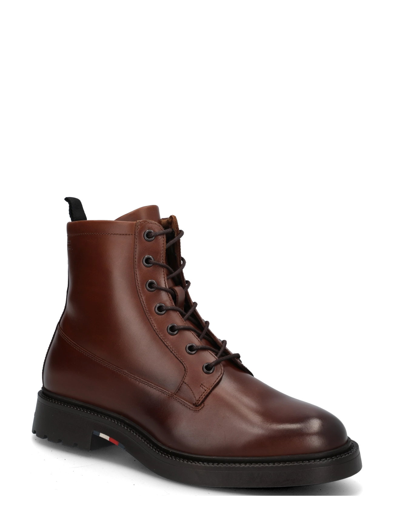 Tommy Hilfiger CORPORATE CASUAL LTH  BOOT - Schuhe - WINTER COGNAC / brown