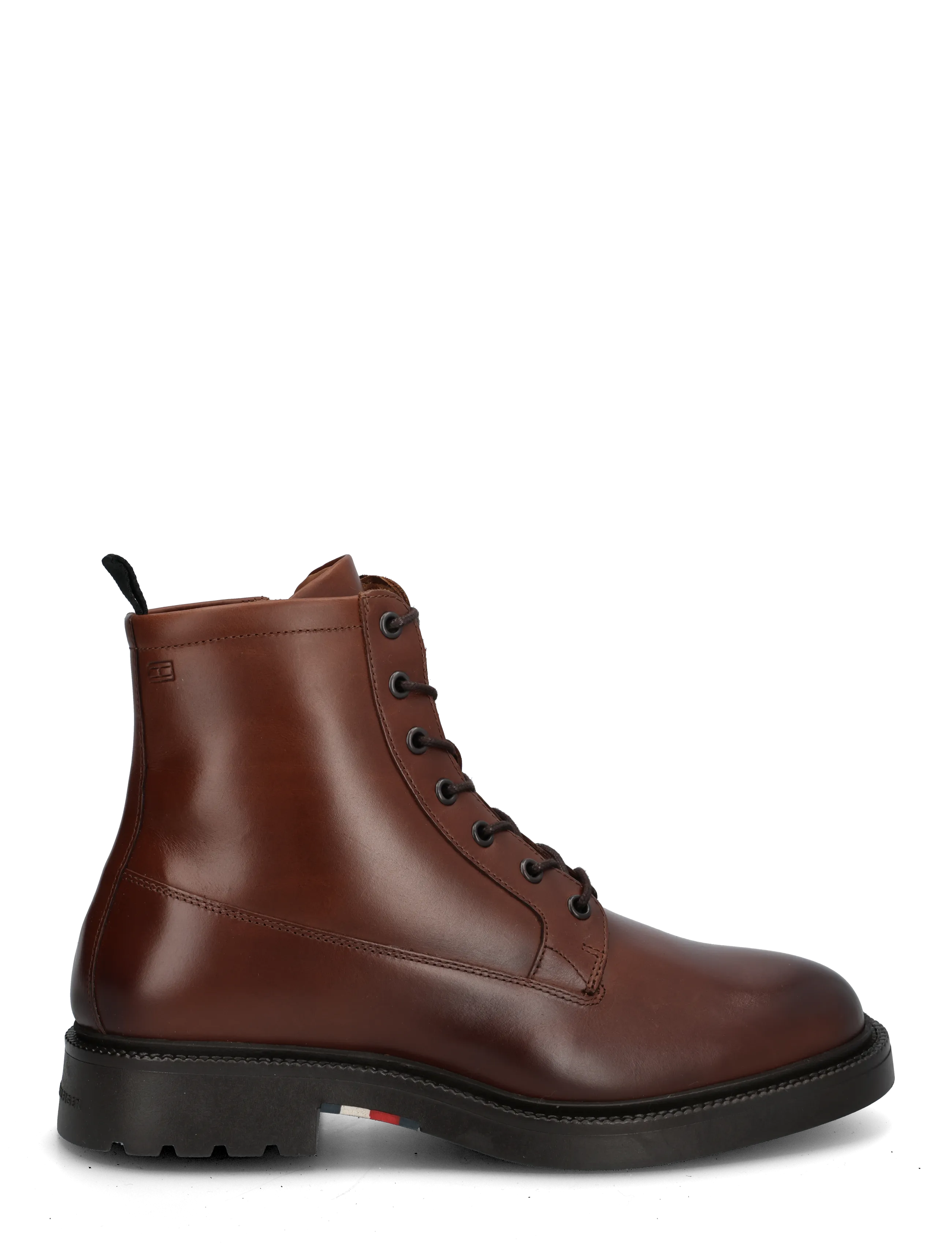 Tommy Hilfiger - CORPORATE CASUAL LTH  BOOT - schnürstiefel - winter cognac - 2