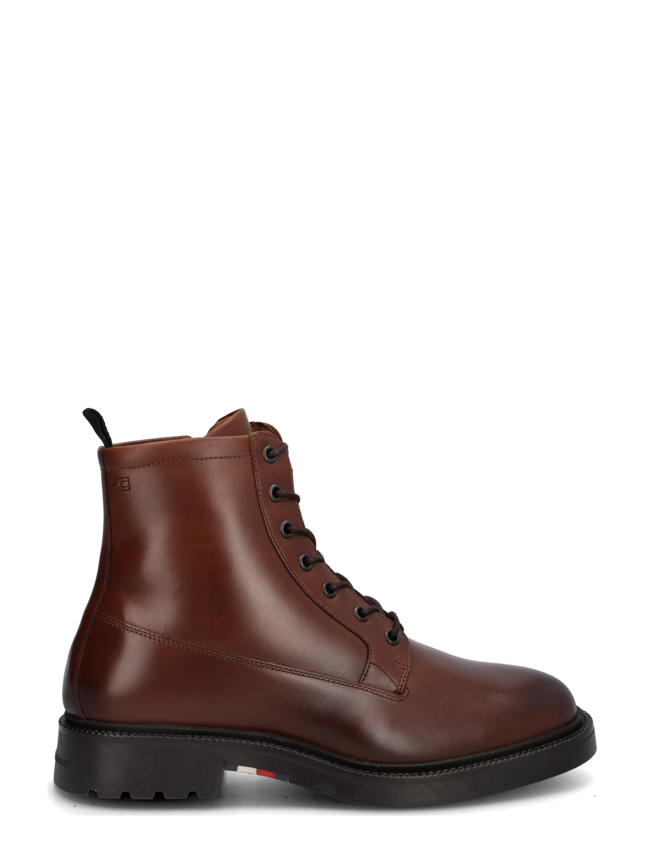 Tommy Hilfiger - CORPORATE CASUAL LTH  BOOT - schnürstiefel - winter cognac - 2