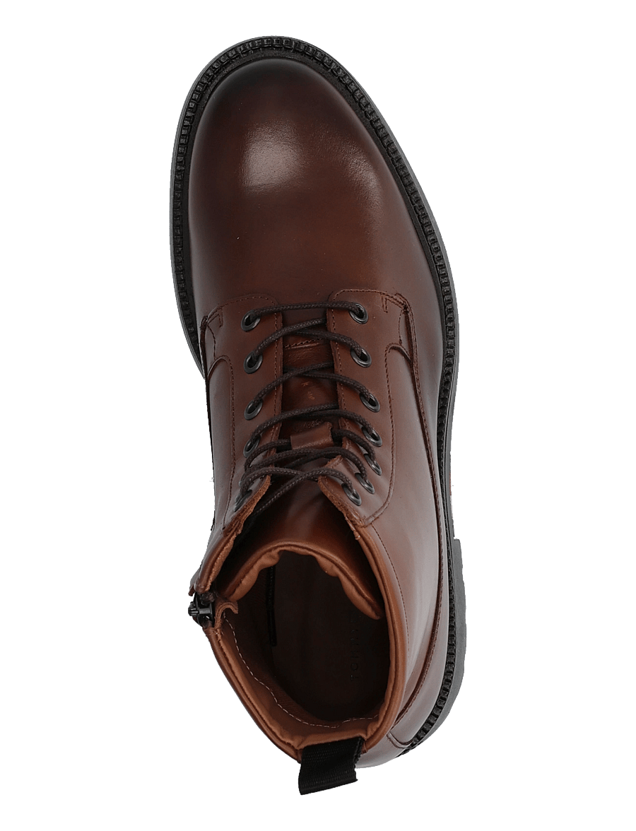 Tommy Hilfiger - CORPORATE CASUAL LTH BOOT - schnürstiefel - winter cognac - 3