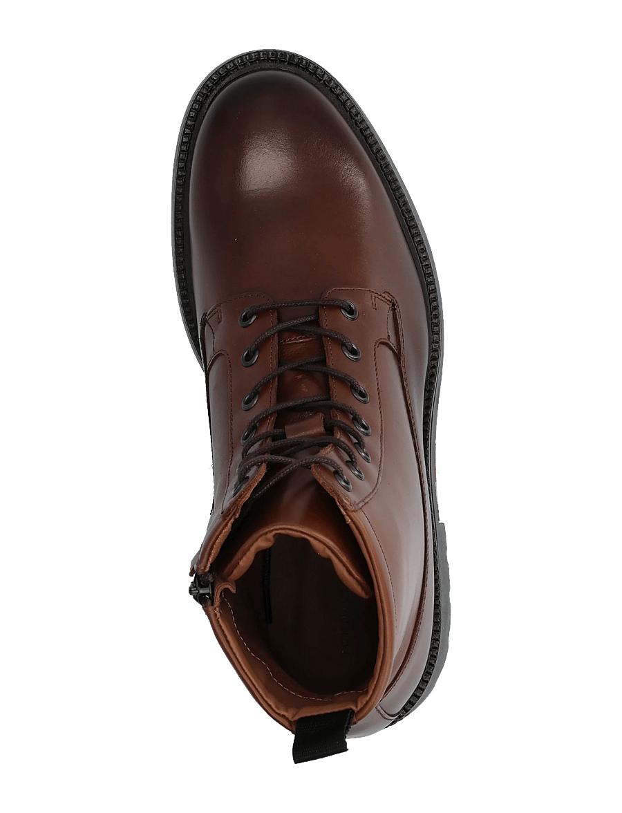 Tommy Hilfiger - CORPORATE CASUAL LTH BOOT - schnürstiefel - winter cognac - 3