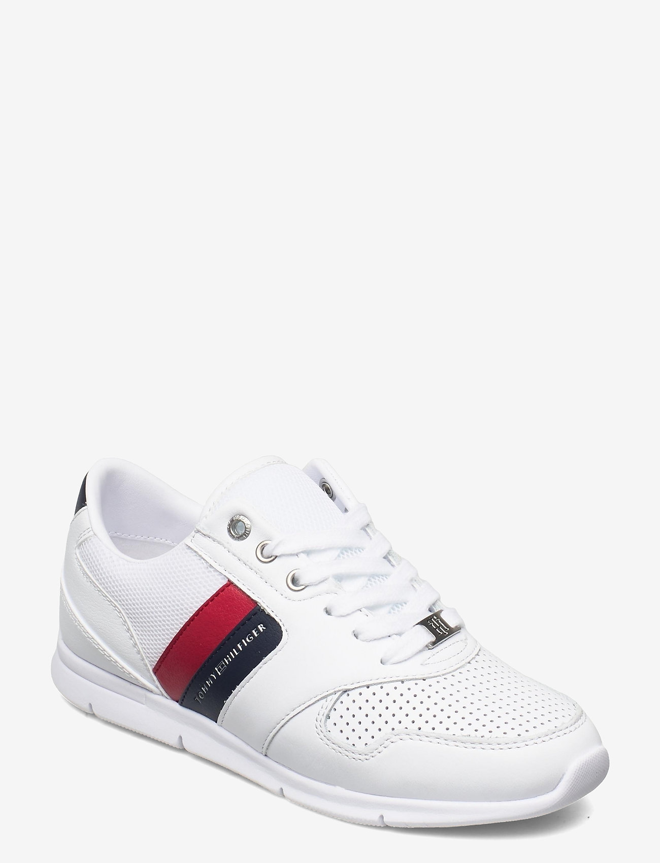 Tommy Hilfiger - LIGHTWEIGHT LEATHER SNEAKER - rwb - 0
