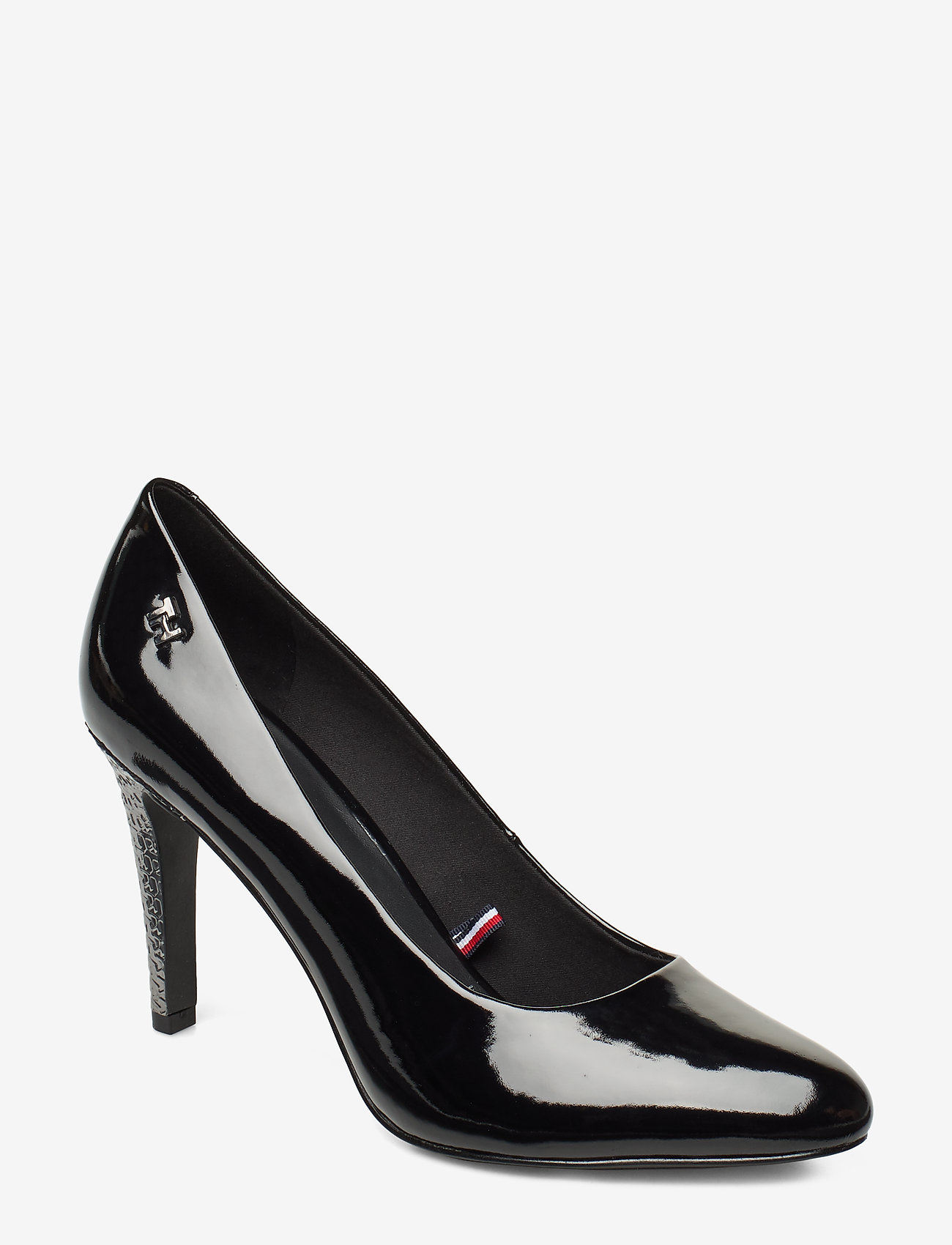 Tommy Hilfiger - ELEVATED PATENT HIGH PUMP - black - 0