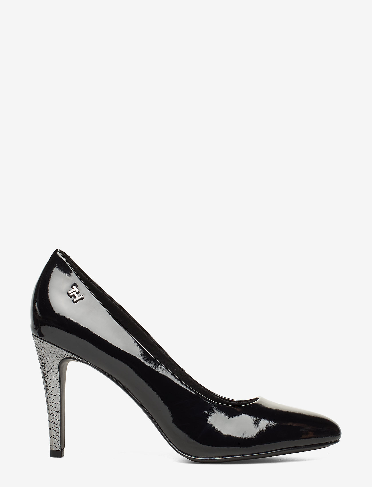 Tommy Hilfiger - ELEVATED PATENT HIGH PUMP - black - 1