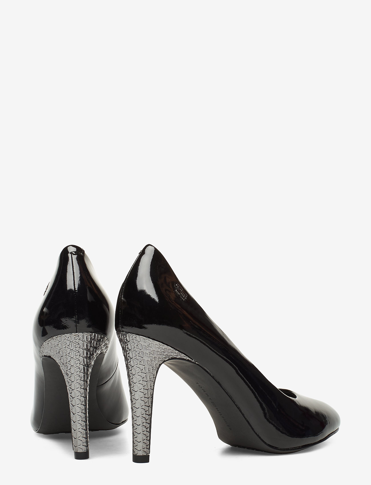 Tommy Hilfiger - ELEVATED PATENT HIGH PUMP - black - 4