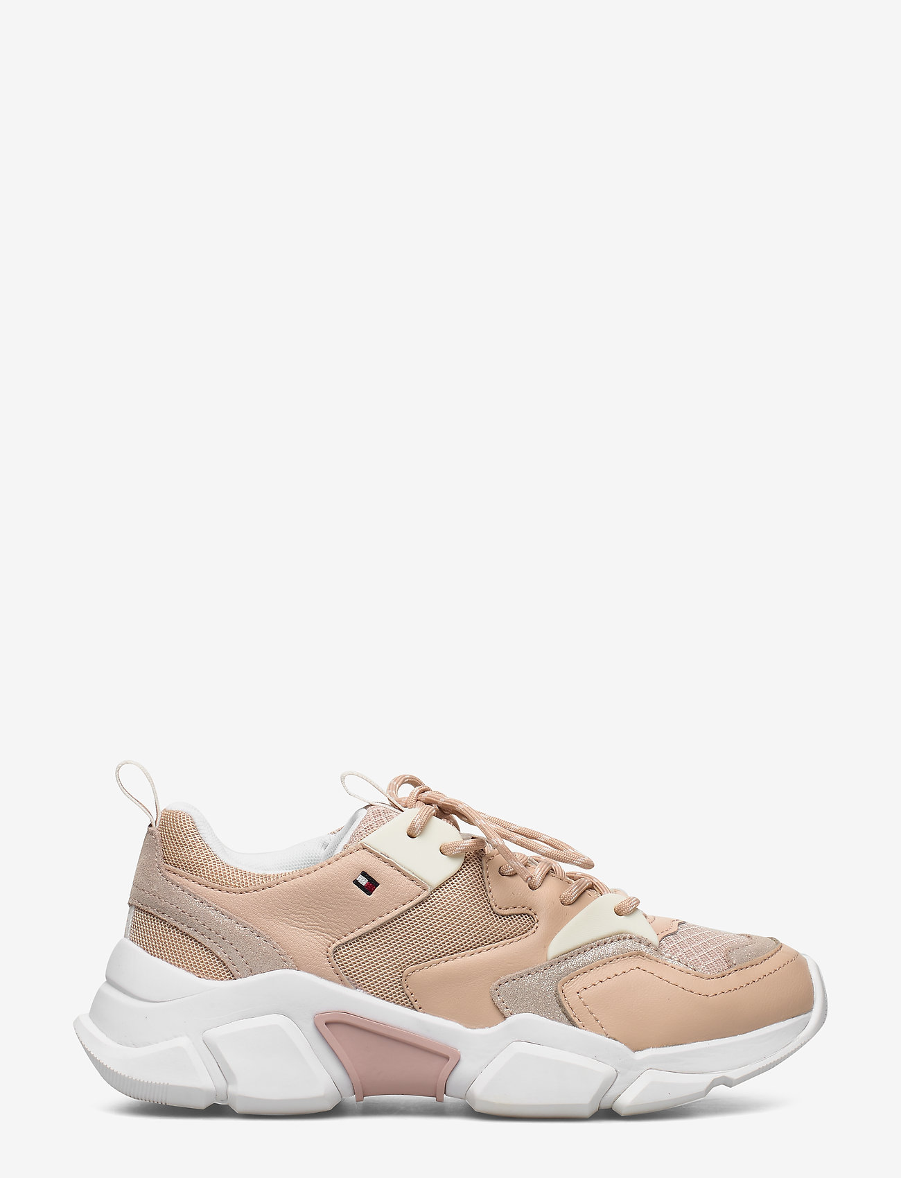 Tommy Hilfiger - CHUNKY LIFESTYLE GLIT SNEAKER - misty blush - 1