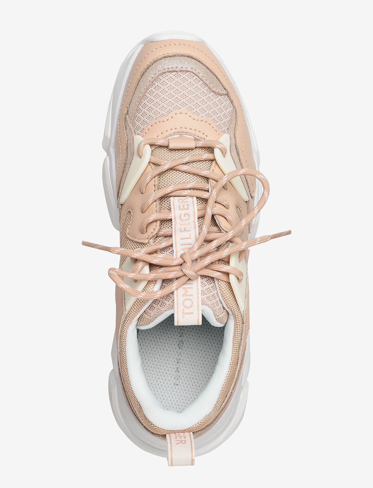 Tommy Hilfiger - CHUNKY LIFESTYLE GLIT SNEAKER - misty blush - 3
