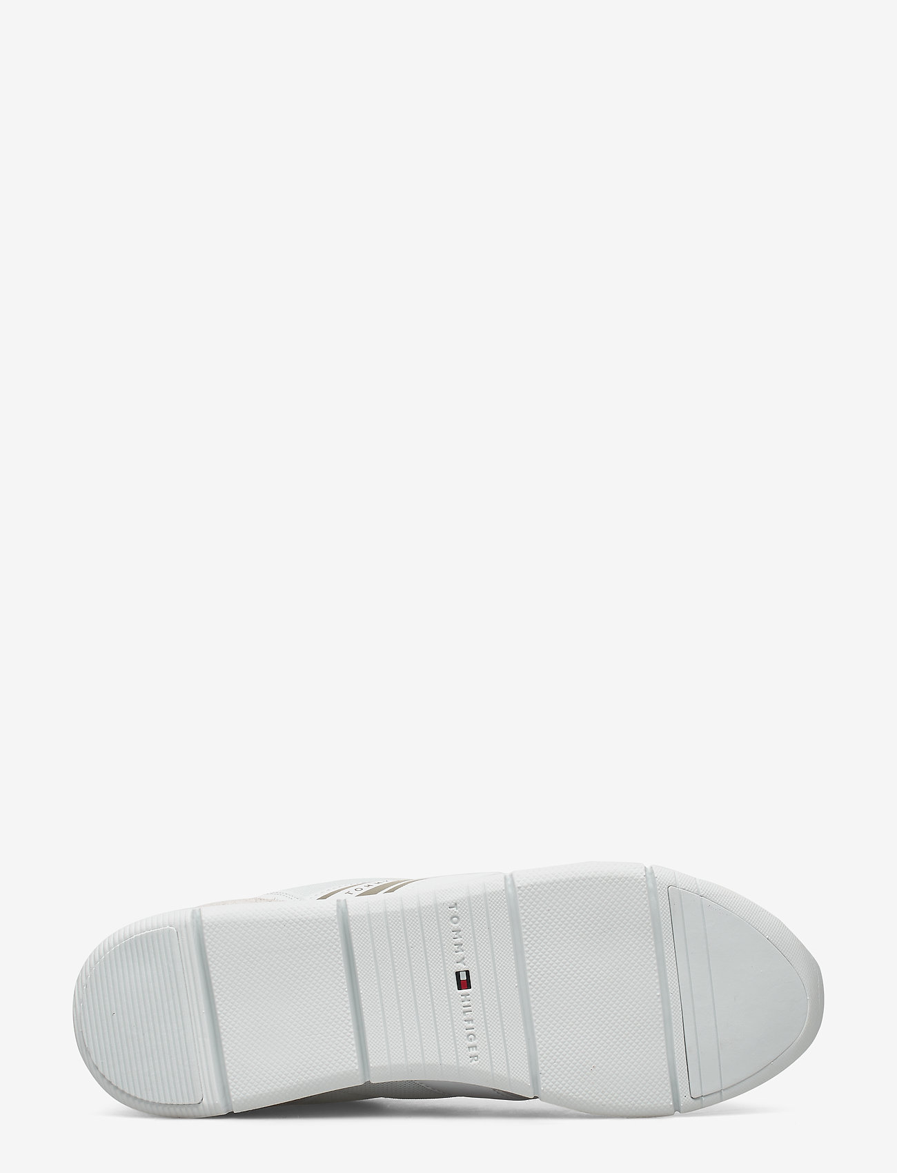 Tommy Hilfiger - METALLIC LIGHTWEIGHT SNEAKERS - white/light gold - 4