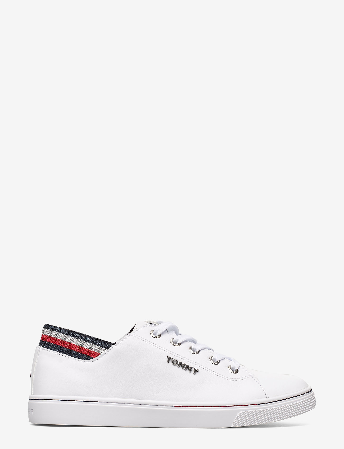 Tommy Hilfiger - GLITTER DETAIL CITY SNEAKER - white - 1