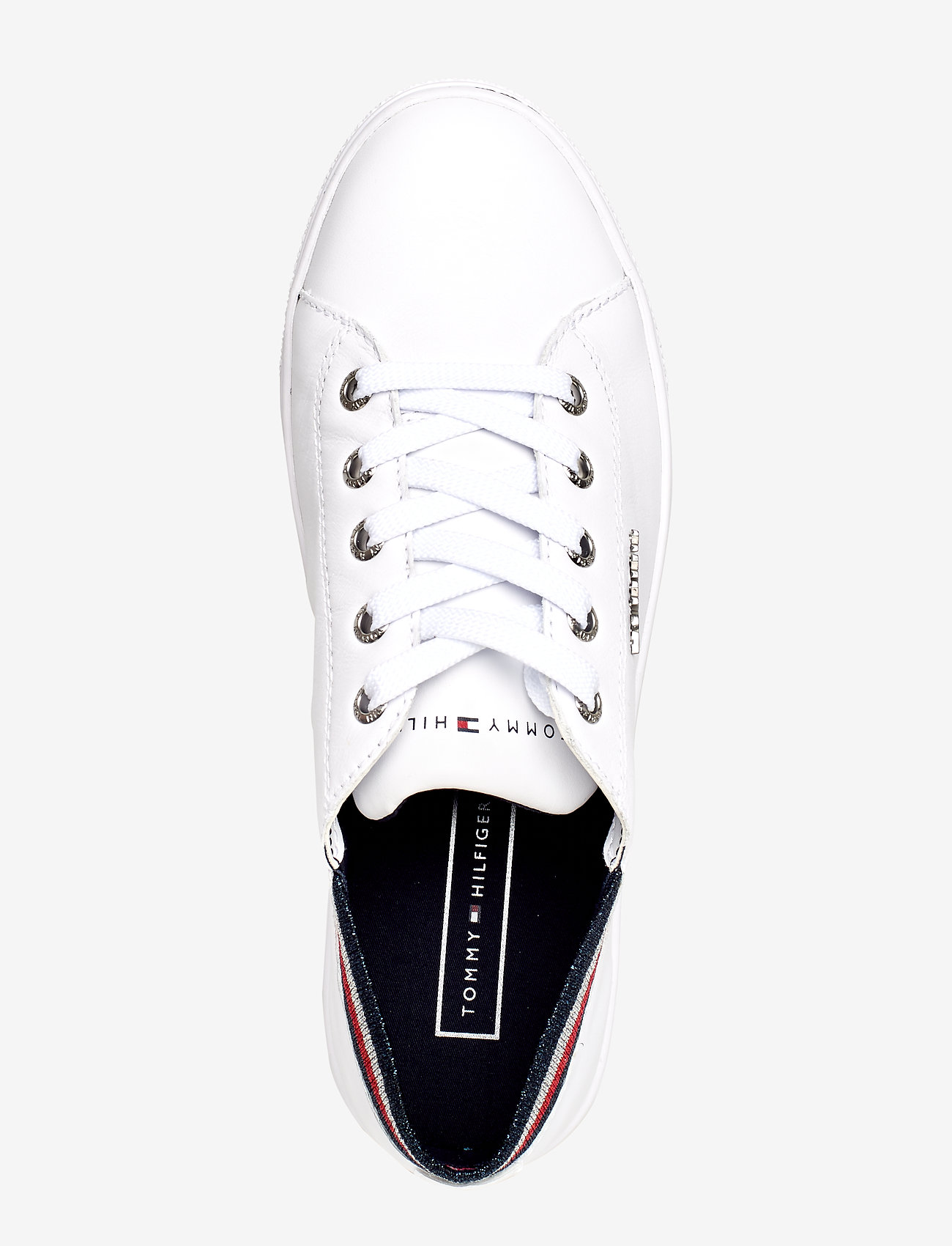 Tommy Hilfiger - GLITTER DETAIL CITY SNEAKER - white - 3