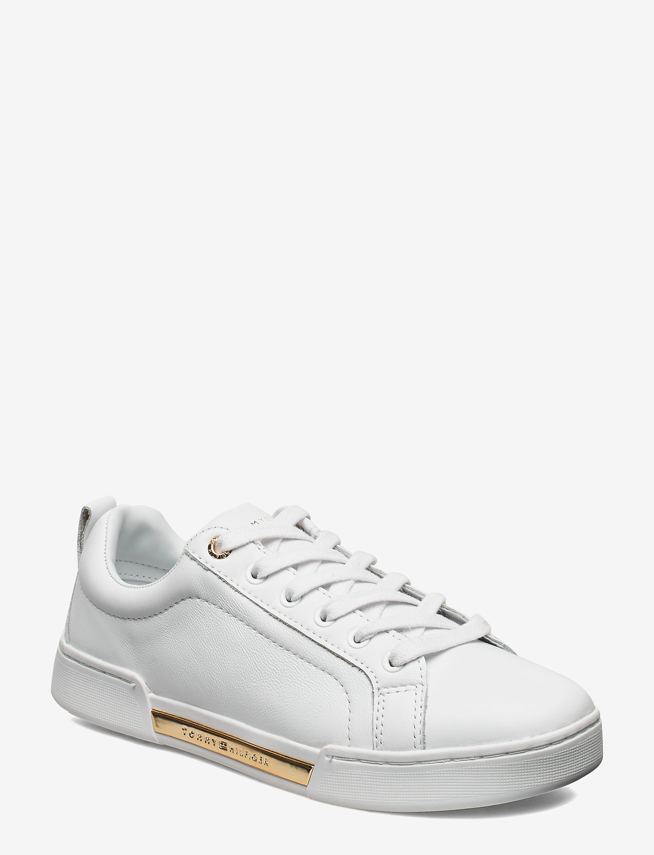 Tommy Hilfiger - BRANDED OUTSOLE METALLIC SNEAKER - white - 0