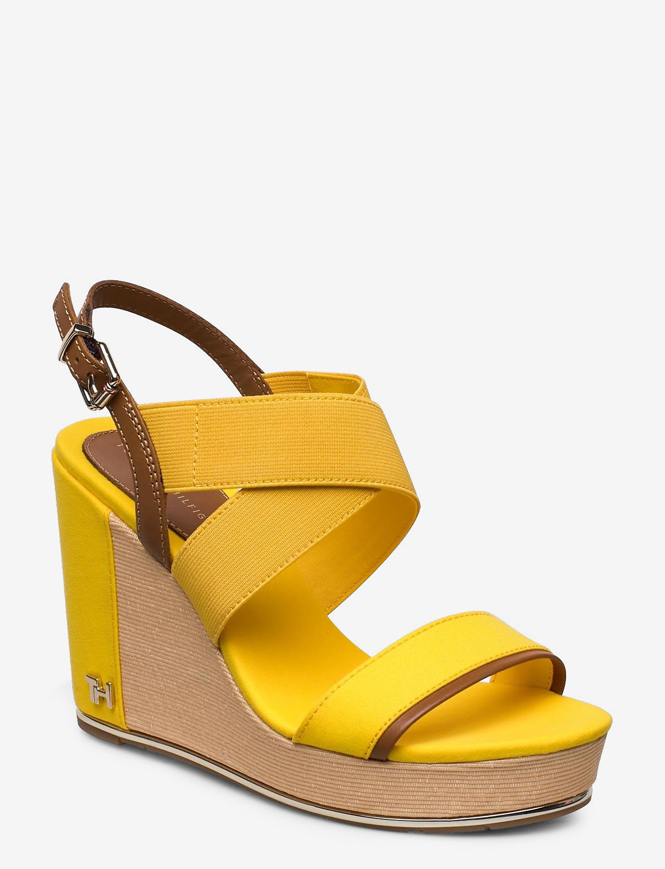 Tommy Hilfiger - TH HARDWARE BASIC HIGH WEDGE - sunny - 0