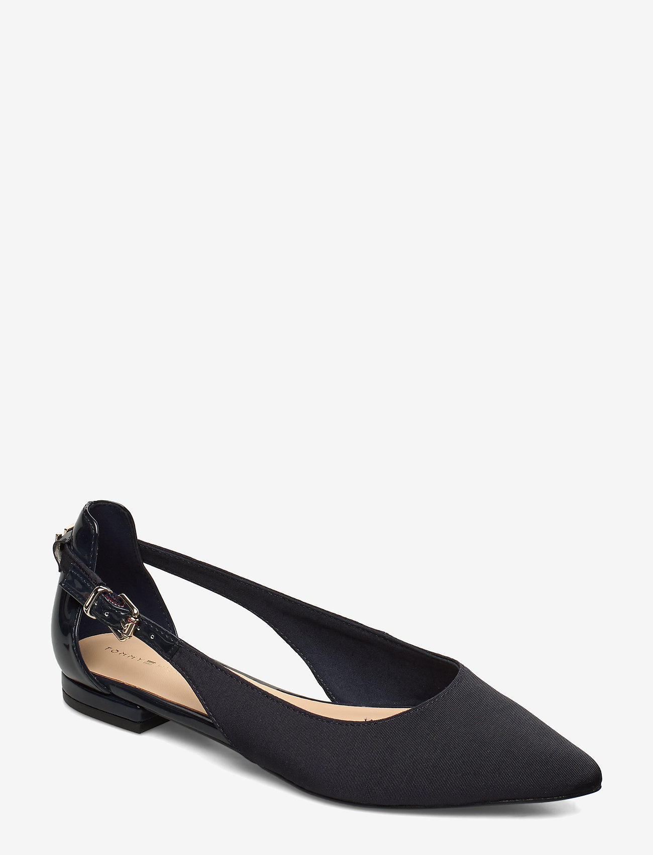 Tommy Hilfiger - FEMININE PATENT BALLERINA - desert sky - 0
