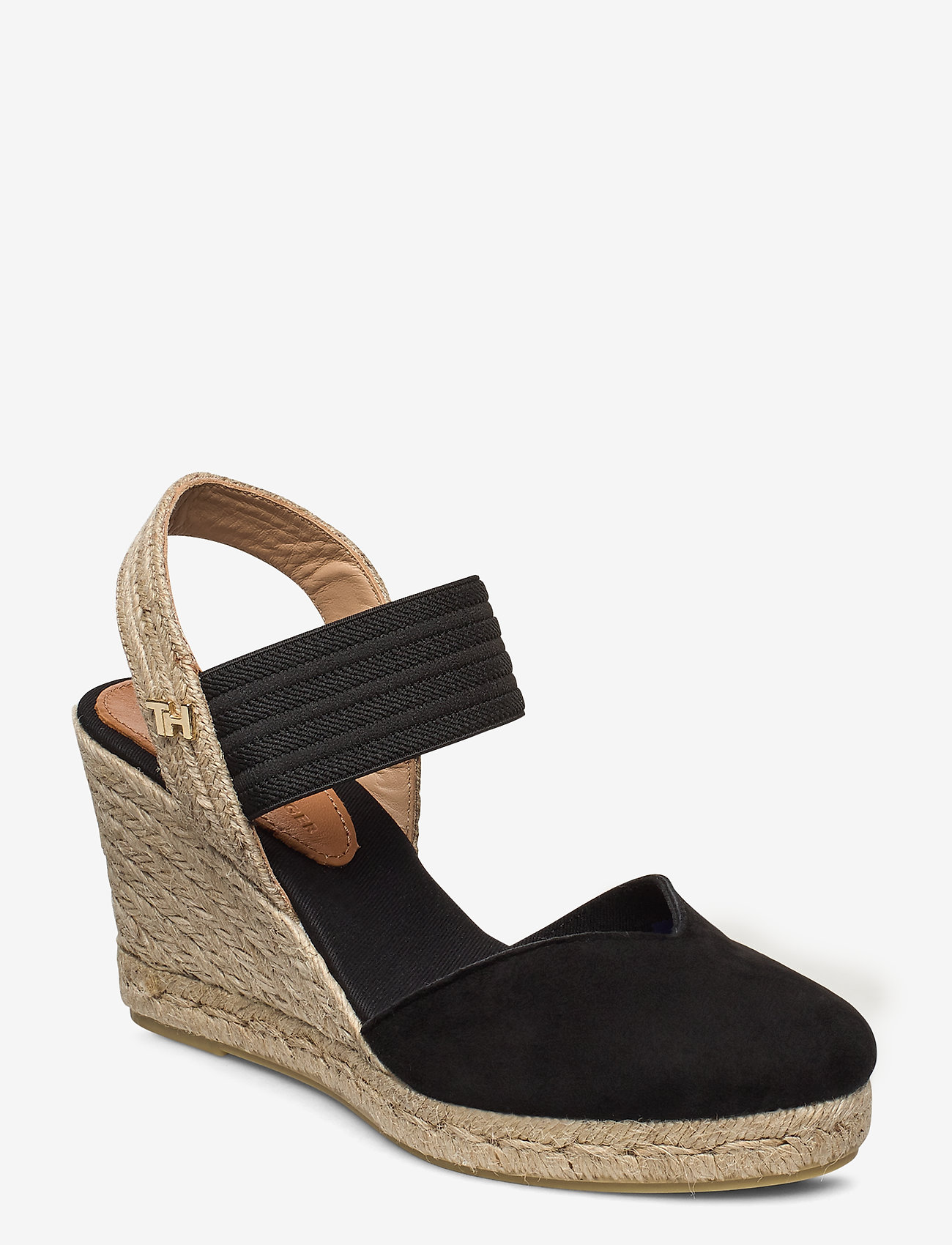 Tommy Hilfiger - NEW TOMMY BASIC CLOSED TOE WEDGE - black - 0