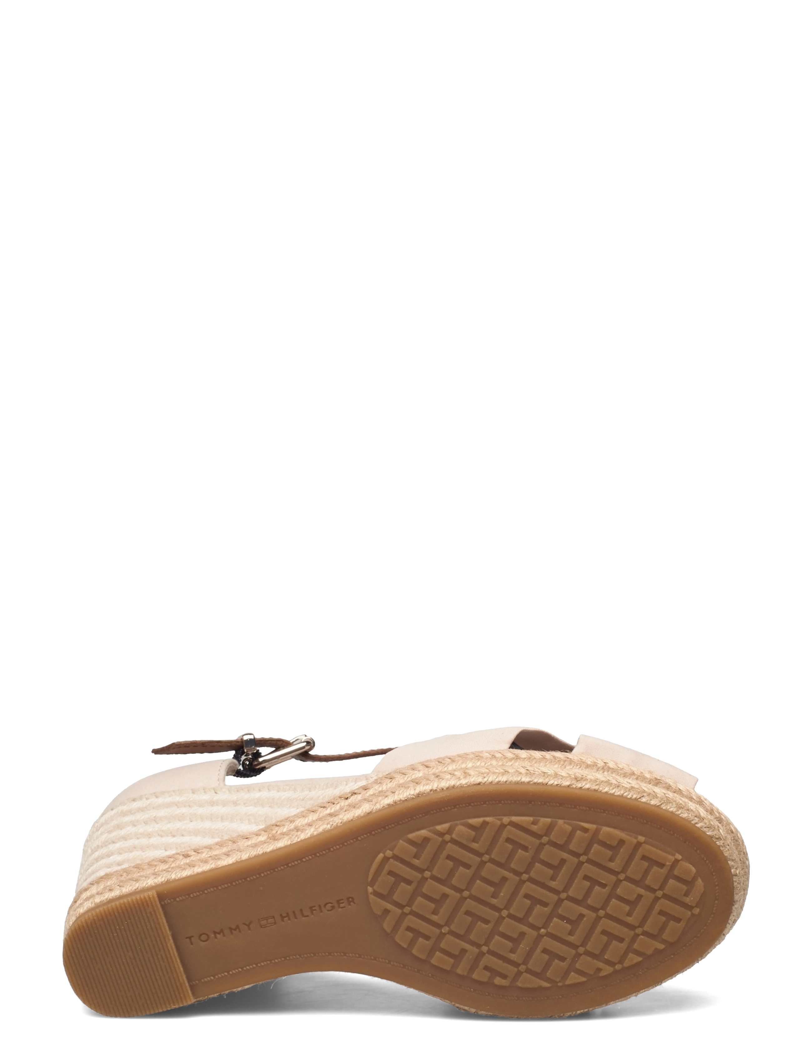 Tommy Hilfiger - BASIC OPEN TOE HIGH WEDGE - classic beige - 4