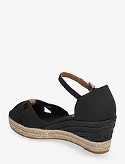 Tommy Hilfiger - BASIC OPEN TOE MID WEDGE - party wear at outlet prices - black - 2