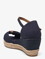 Tommy Hilfiger - BASIC OPEN TOE MID WEDGE - party wear at outlet prices - space blue - 2