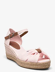 Tommy Hilfiger - BASIC OPEN TOE MID WEDGE - juhlamuotia outlet-hintaan - whimsy pink - 0