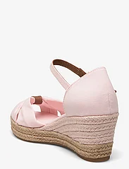 Tommy Hilfiger - BASIC OPEN TOE MID WEDGE - juhlamuotia outlet-hintaan - whimsy pink - 2