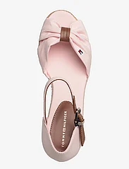 Tommy Hilfiger - BASIC OPEN TOE MID WEDGE - juhlamuotia outlet-hintaan - whimsy pink - 3