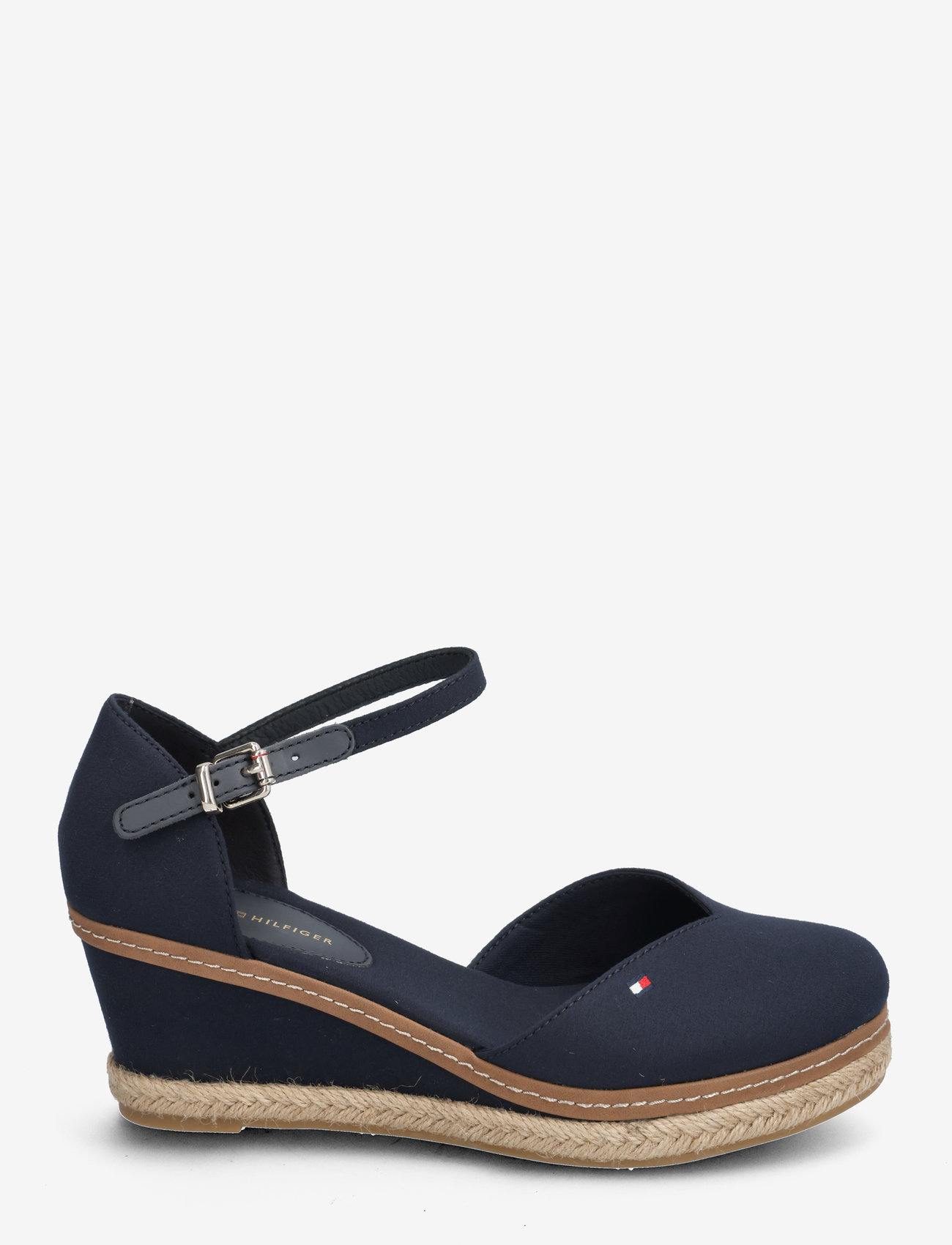 Tommy Hilfiger - BASIC CLOSED TOE MID WEDGE - festmode zu outlet-preisen - space blue - 1