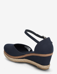 Tommy Hilfiger - BASIC CLOSED TOE MID WEDGE - party wear at outlet prices - space blue - 2