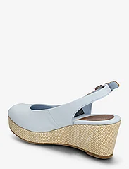 Tommy Hilfiger - ICONIC ELBA SLING BACK WEDGE - party wear at outlet prices - breezy blue - 2