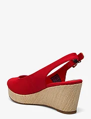 Tommy Hilfiger - ICONIC ELBA SLING BACK WEDGE - party wear at outlet prices - fierce red - 2
