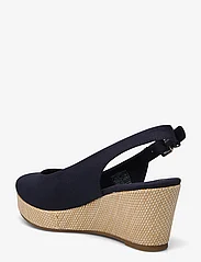Tommy Hilfiger - ICONIC ELBA SLING BACK WEDGE - party wear at outlet prices - space blue - 2