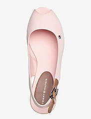Tommy Hilfiger - ICONIC ELBA SLING BACK WEDGE - juhlamuotia outlet-hintaan - whimsy pink - 3