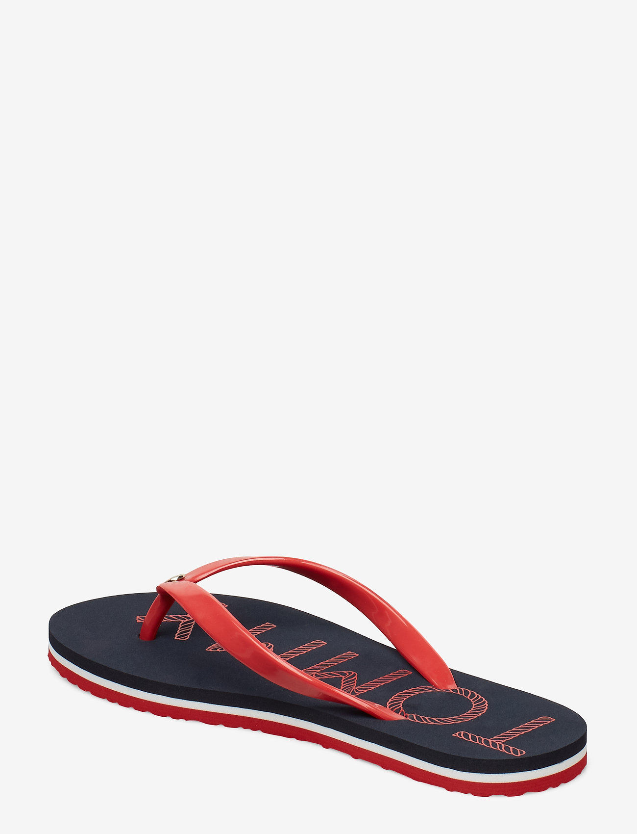Tommy Hilfiger - TOMMY FOOTBED FLAT B - rwb - 2