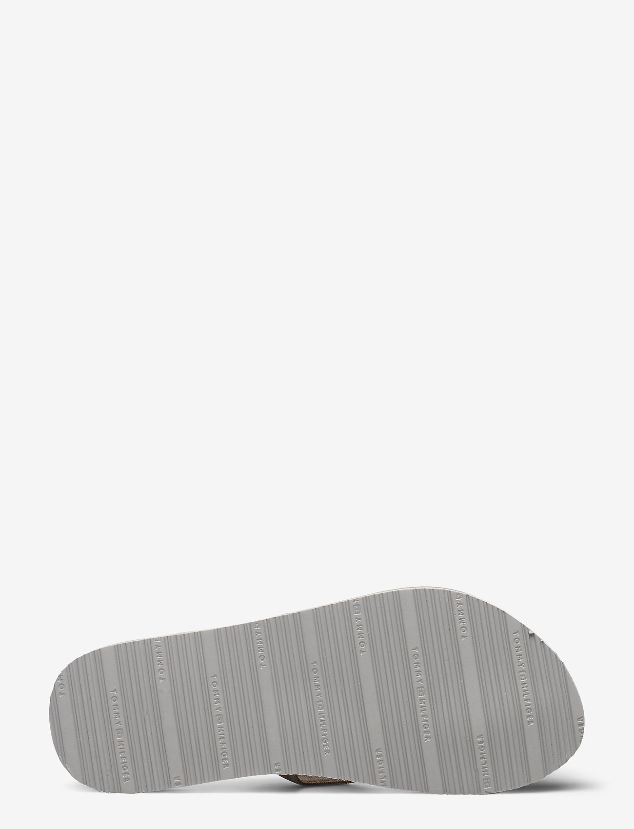 Tommy Hilfiger - TH EMBOSSED FLAT BEACH SANDAL - stone - 4