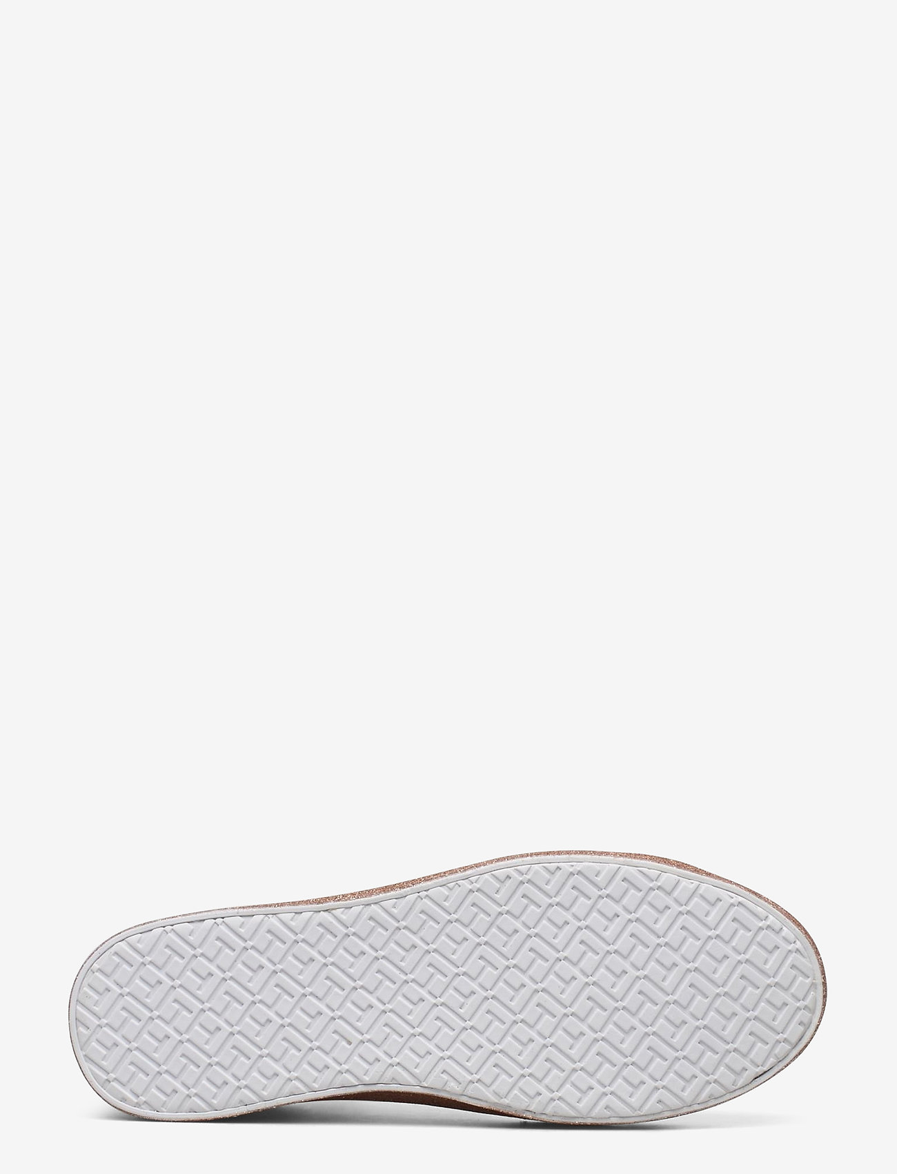 Tommy Hilfiger - GLITTER FOXING DRESS SNEAKER - white/gold - 4