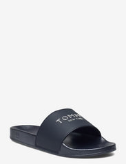 Tommy hilfiger sequin shop sliders