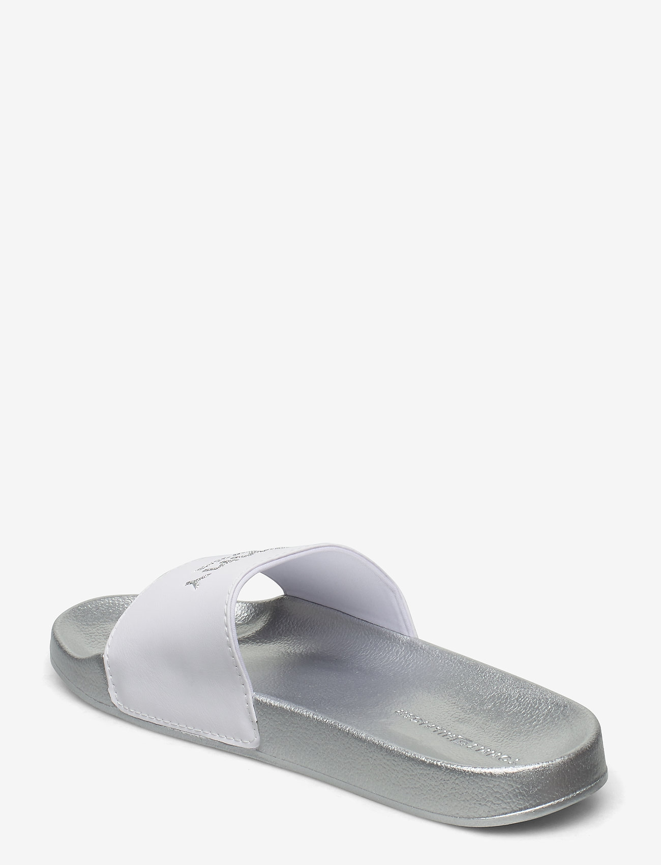 Tommy Hilfiger - TH GLITTER POOL SLIDE - white - 2