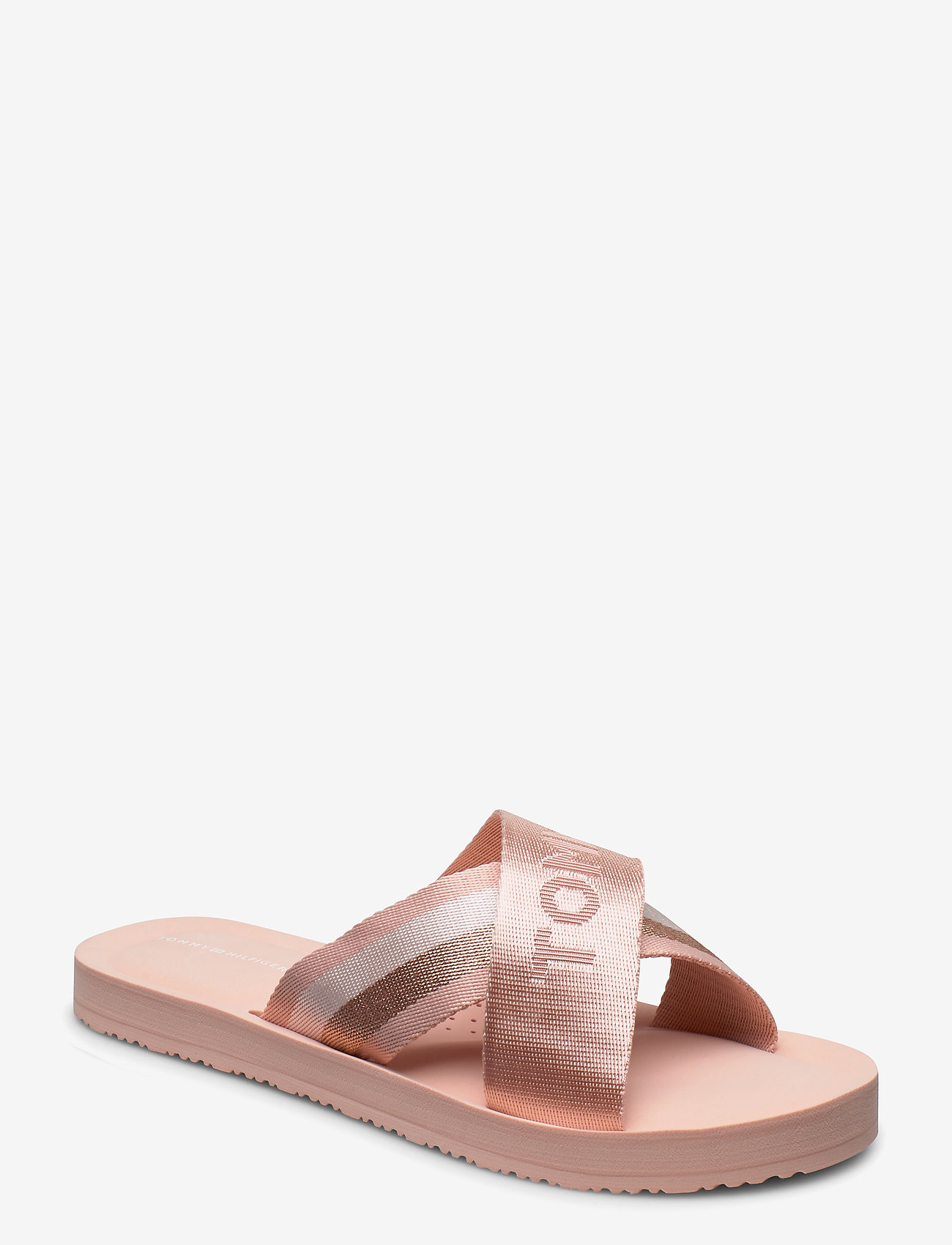 Tommy Hilfiger - TOMMY STRAP COMFY BEACH SANDAL - cameo - 0