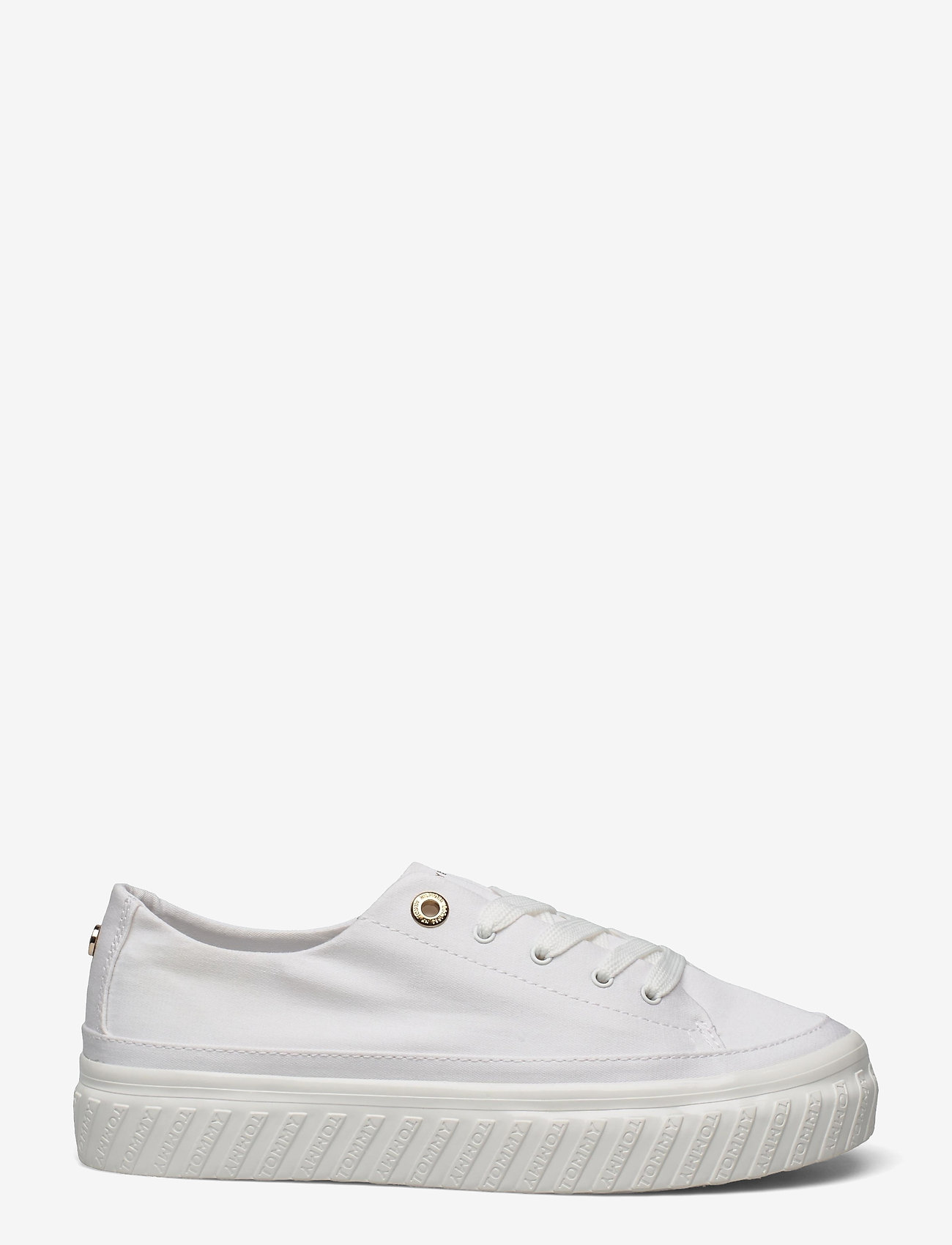 Tommy Hilfiger - SHINY FLATFORM VULC SNEAKER - white - 1