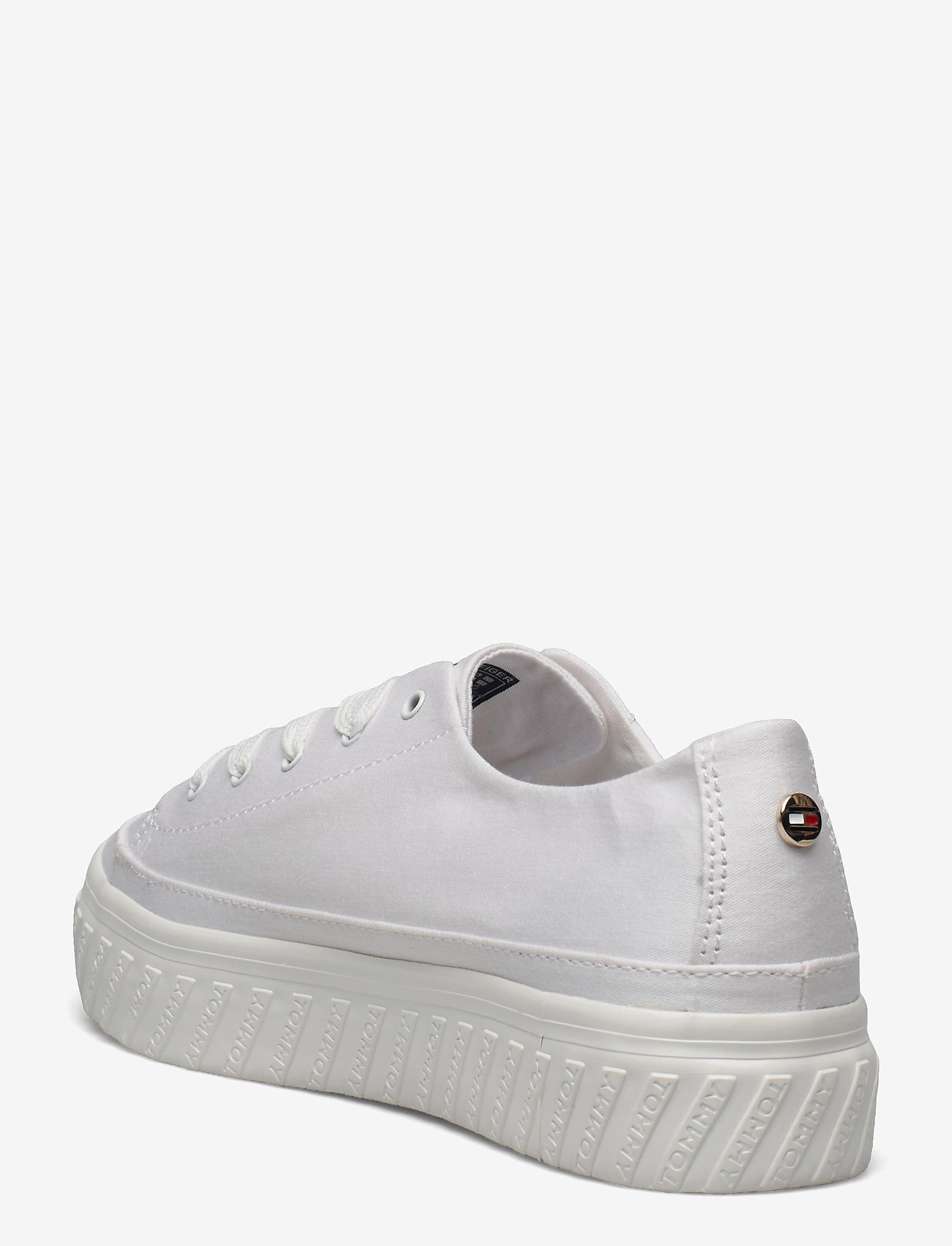 Tommy Hilfiger - SHINY FLATFORM VULC SNEAKER - white - 2
