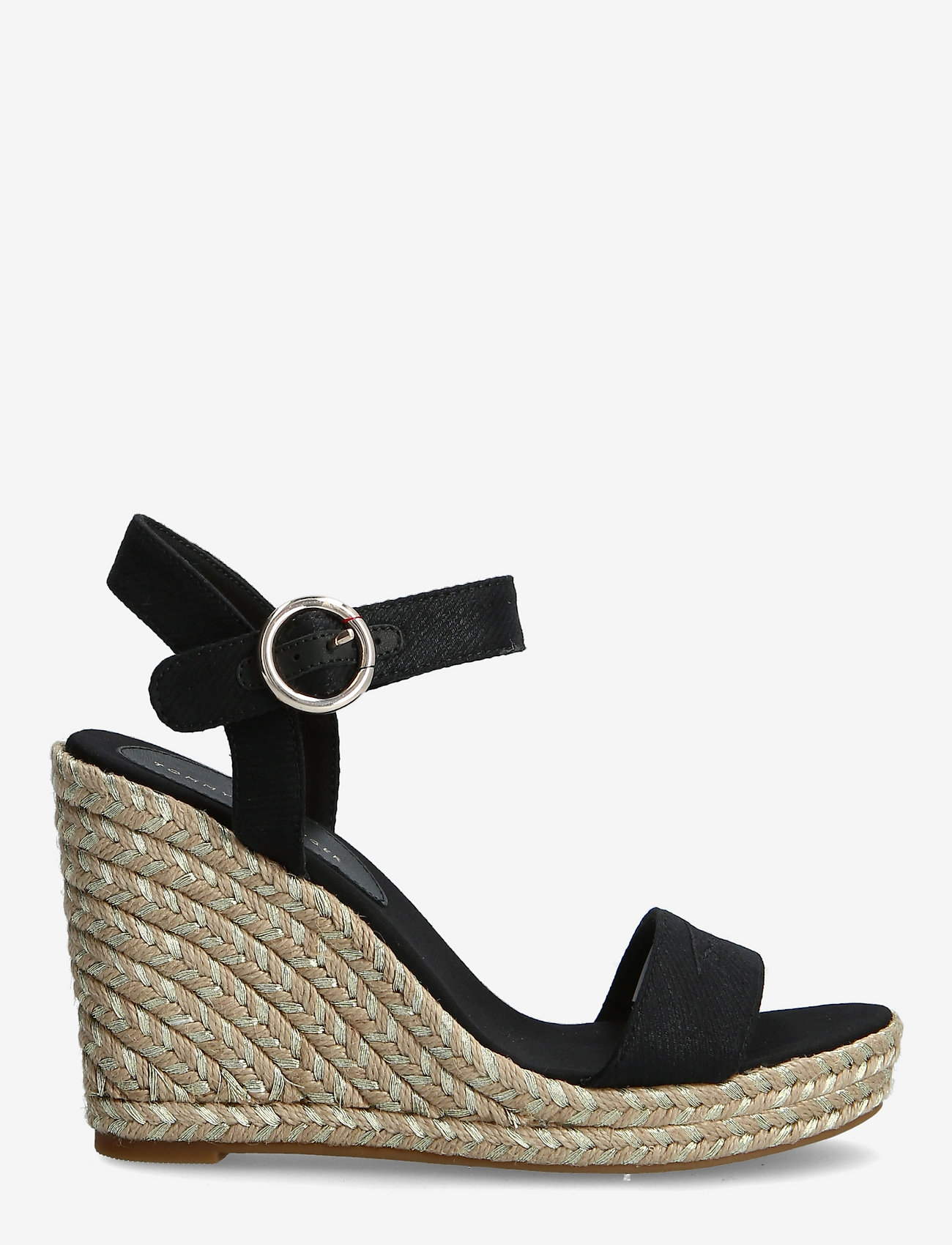 Tommy Hilfiger - TH SIGNATURE HIGH WEDGE SANDAL - black - 1