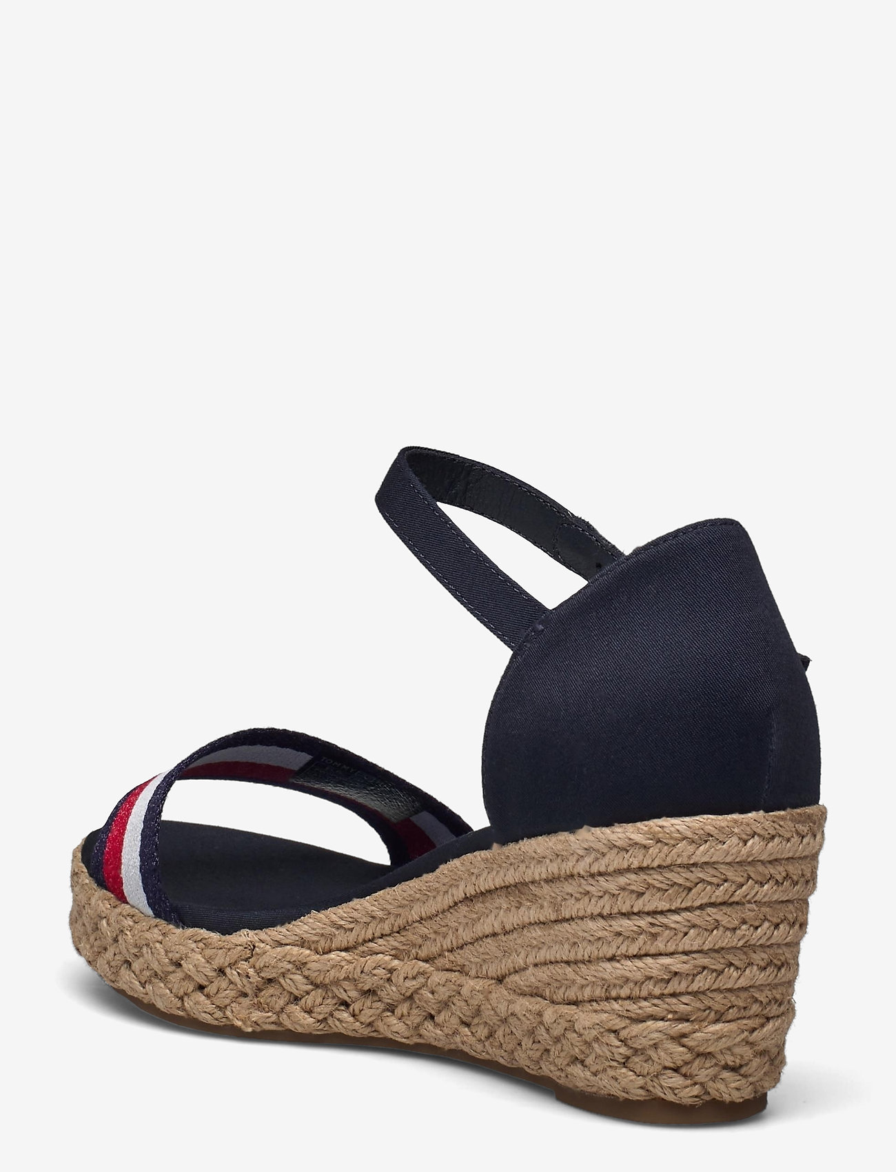 Tommy Hilfiger - SHIMMERY RIBBON MID WEDGE SANDAL - desert sky - 2