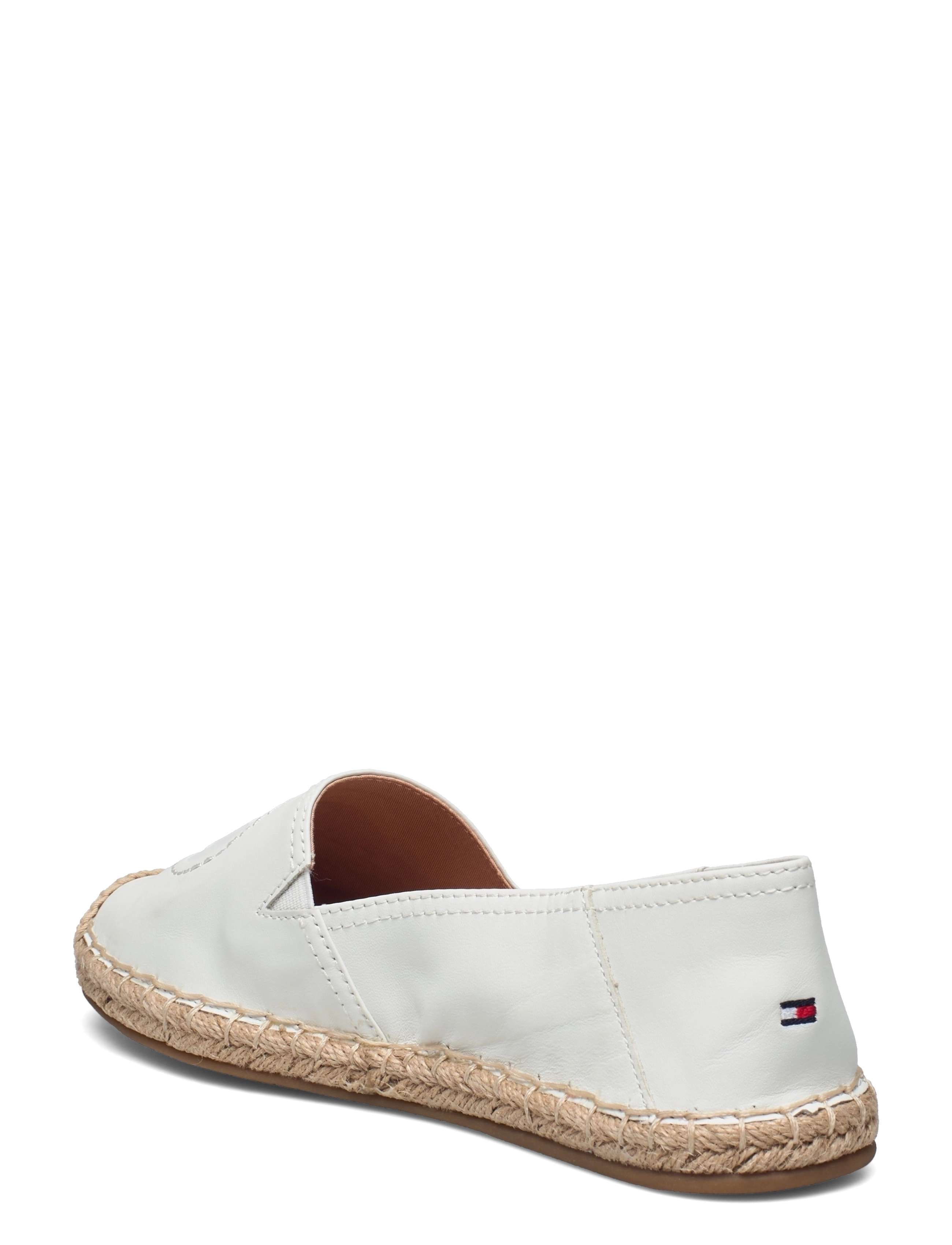 Tommy Hilfiger - TH LOGO LEATHER ESPADRILLE - ecru - 2