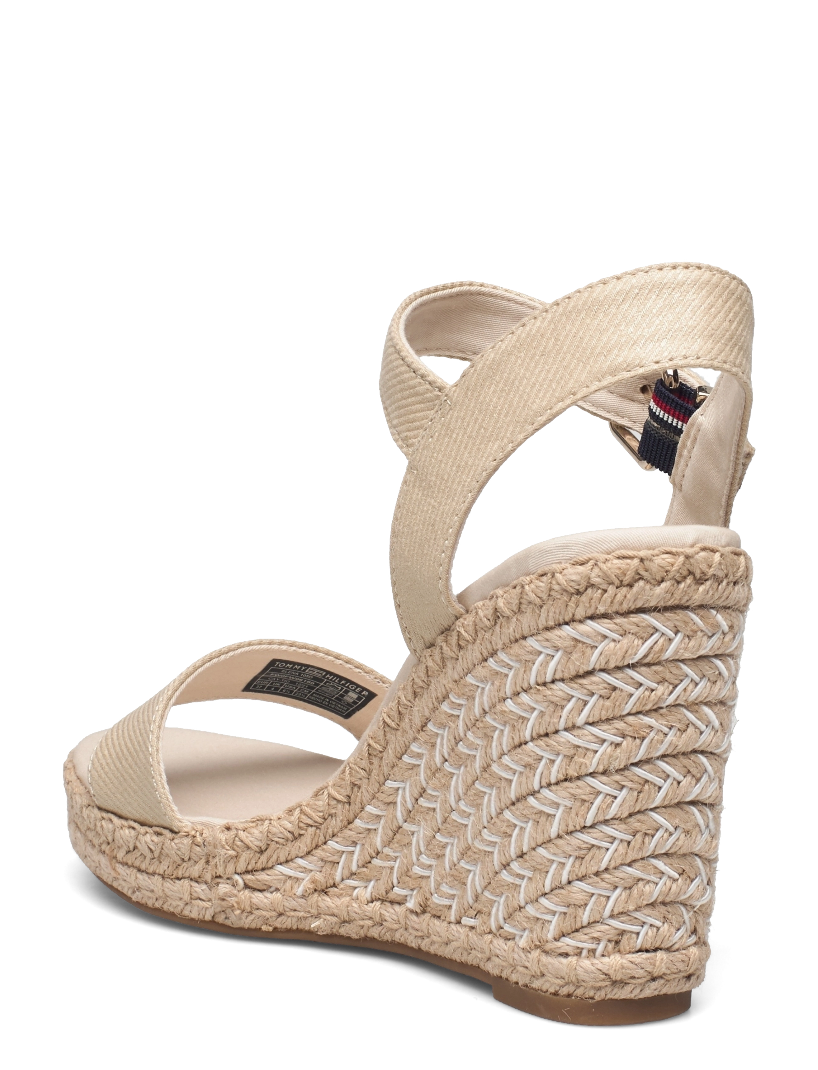 Tommy Hilfiger - SHINY TOUCHES HIGH WEDGE SANDAL - light gold - 2