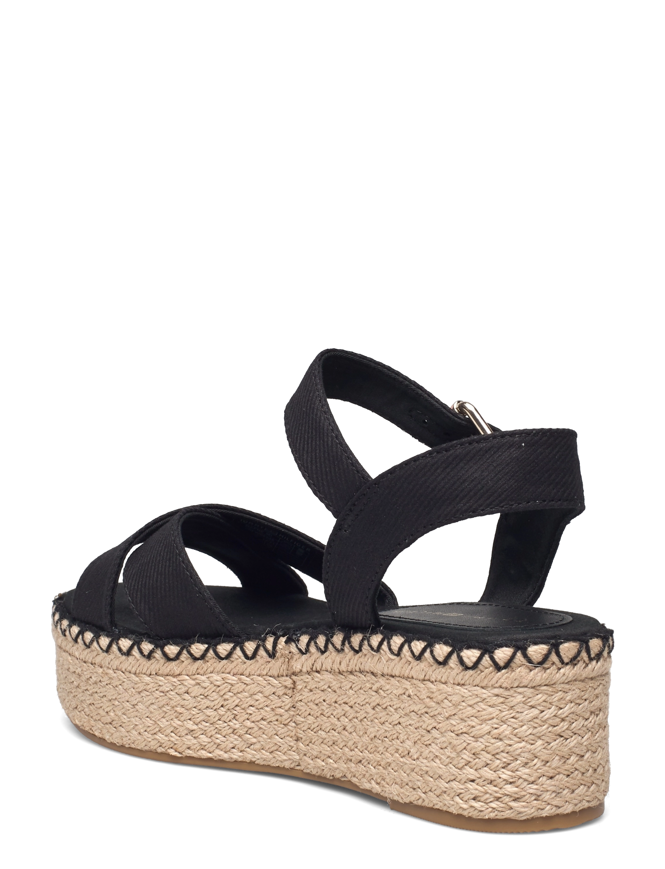 Tommy Hilfiger - SHINY TOUCHES FLATFORM WEDGE - black - 2