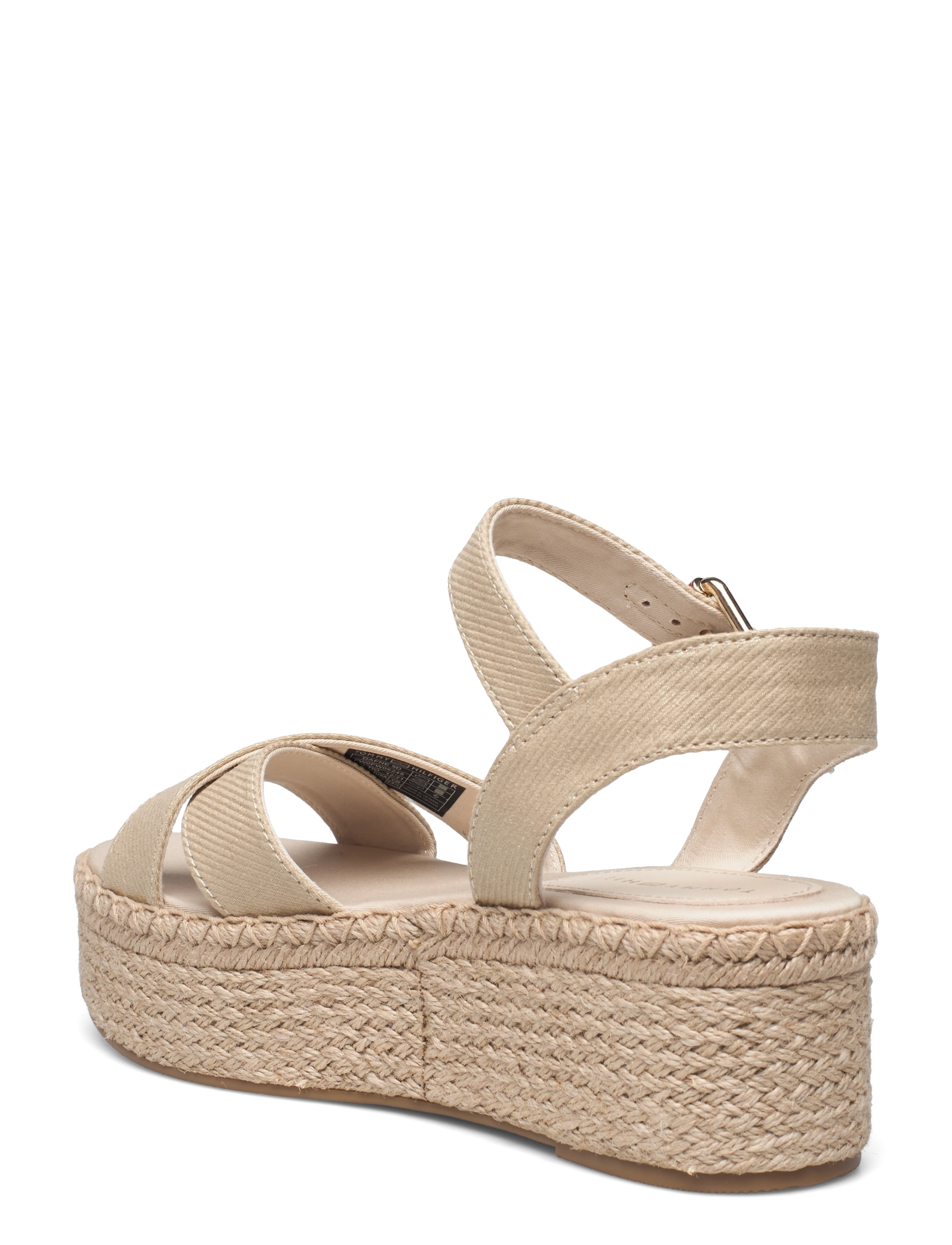 Tommy Hilfiger - SHINY TOUCHES FLATFORM WEDGE - light gold - 2