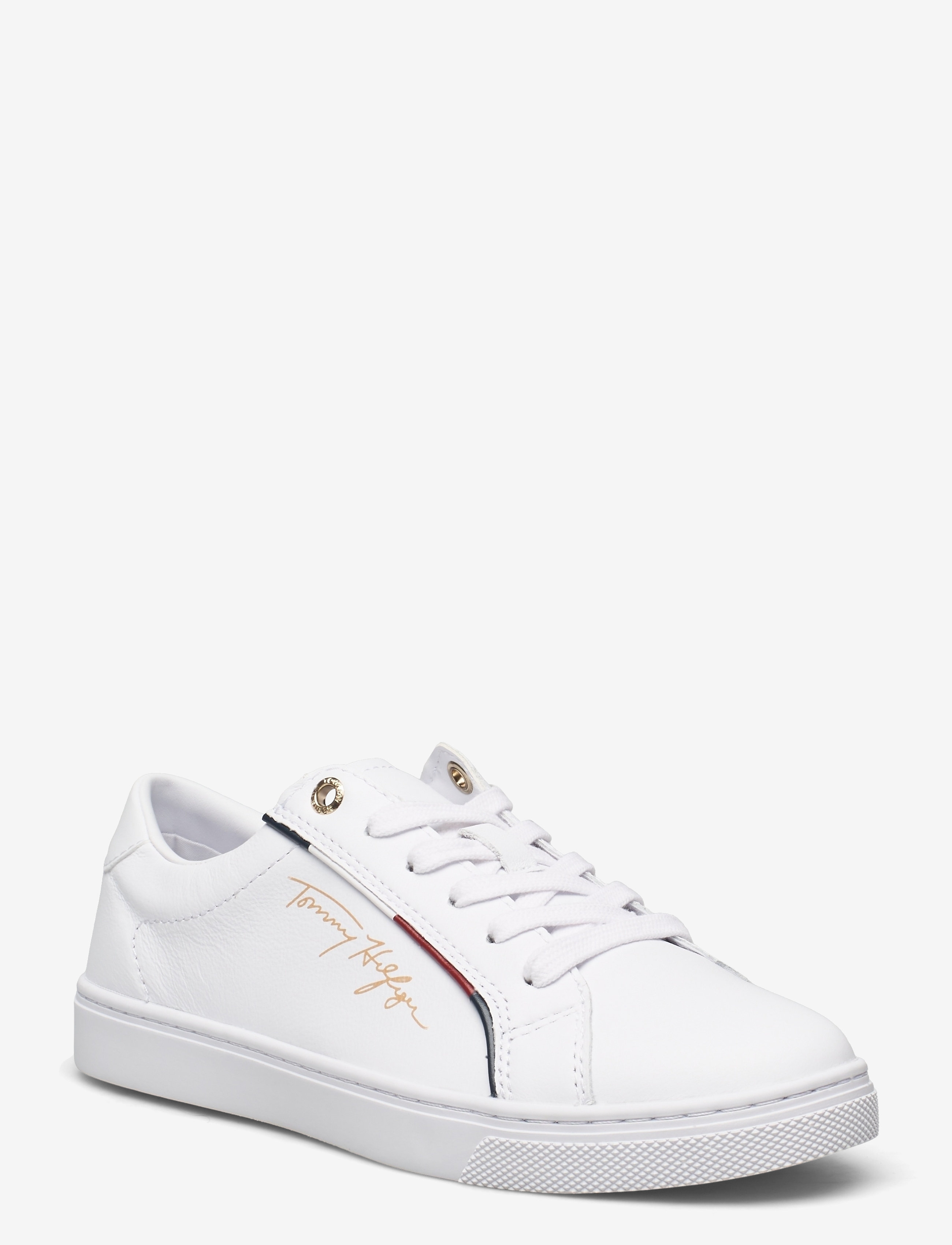 Tommy Hilfiger TOMMY HILFIGER SIGNATURE SNEAKER - Transitional Layering - WHITE / white