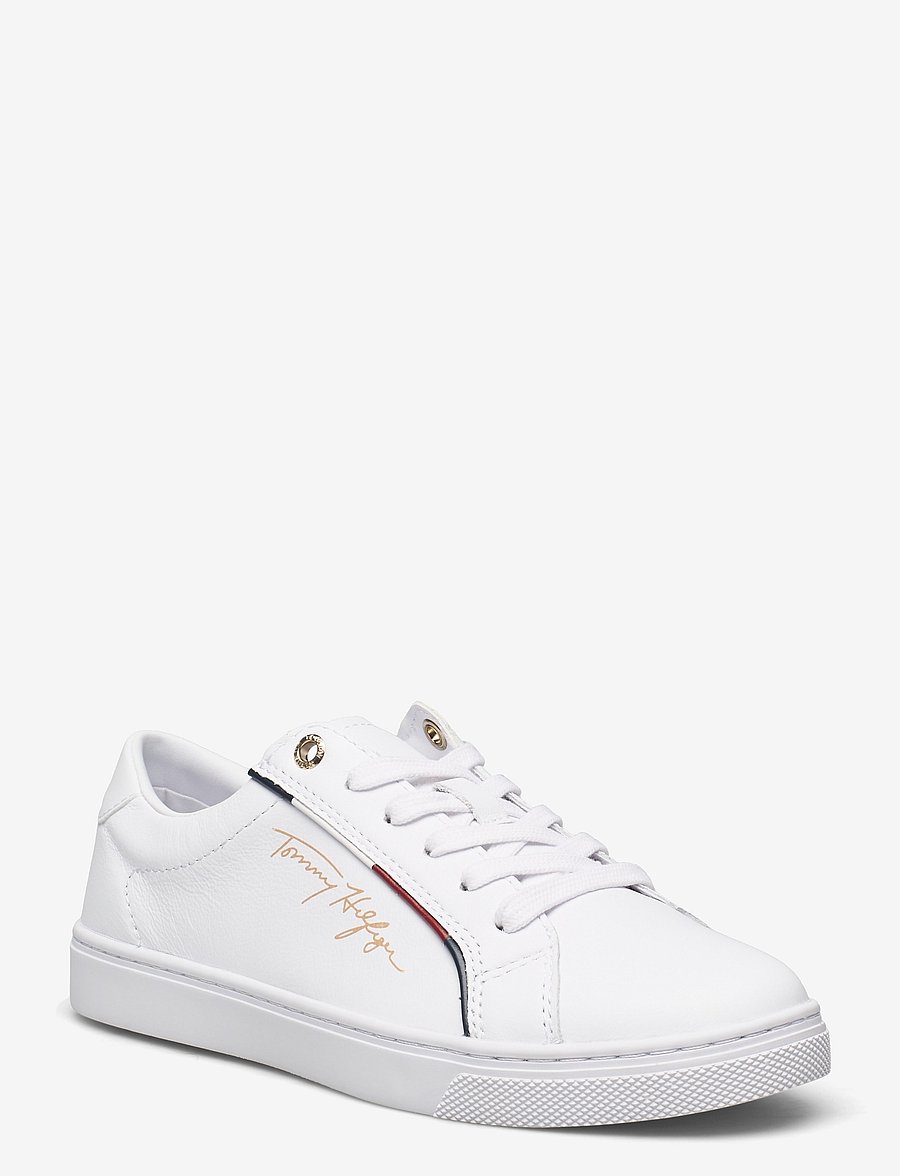 Tommy Hilfiger - TOMMY HILFIGER SIGNATURE SNEAKER - konfirmation - white - 0