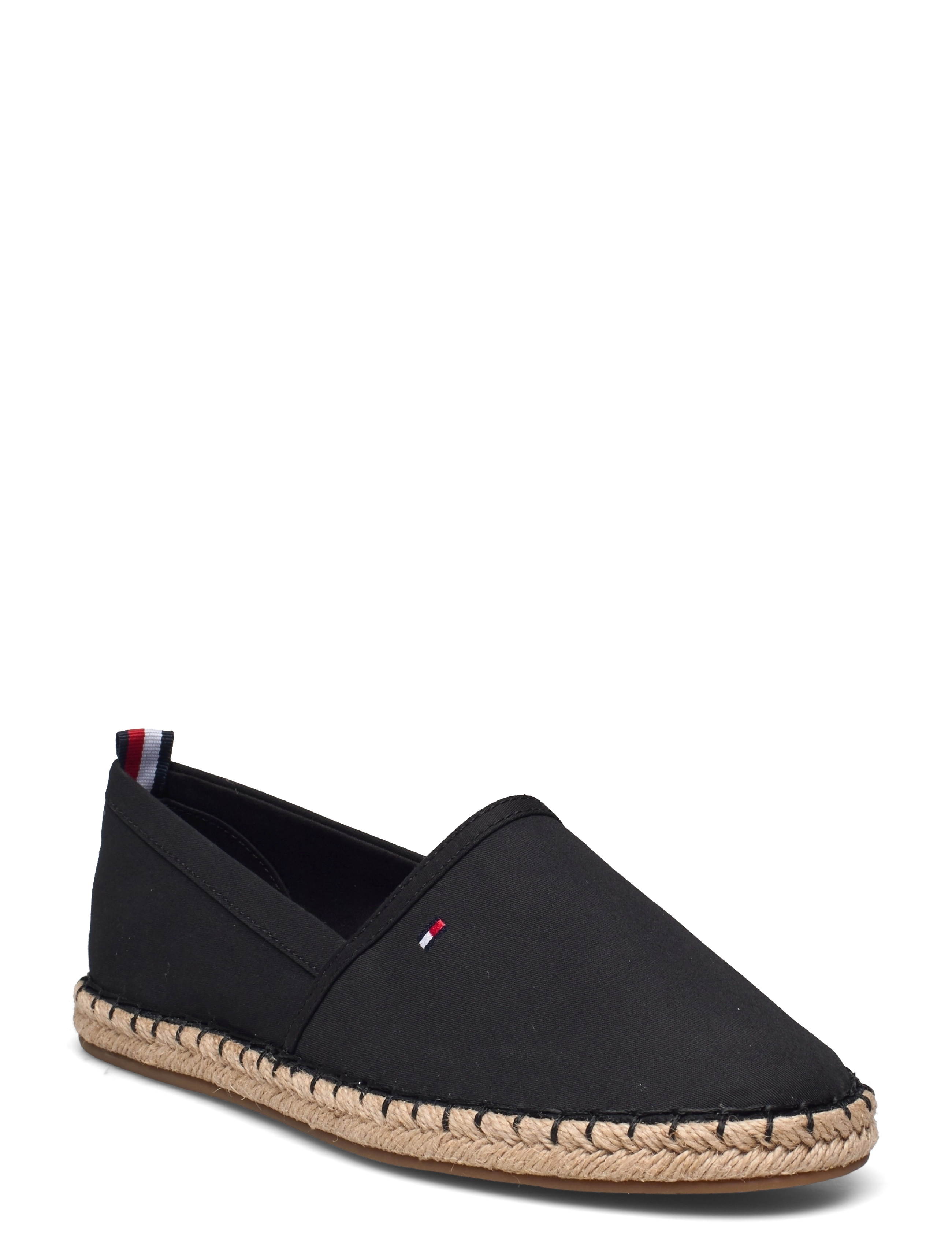 Tommy Hilfiger - BASIC TOMMY FLAT ESPADRILLE - black - 1