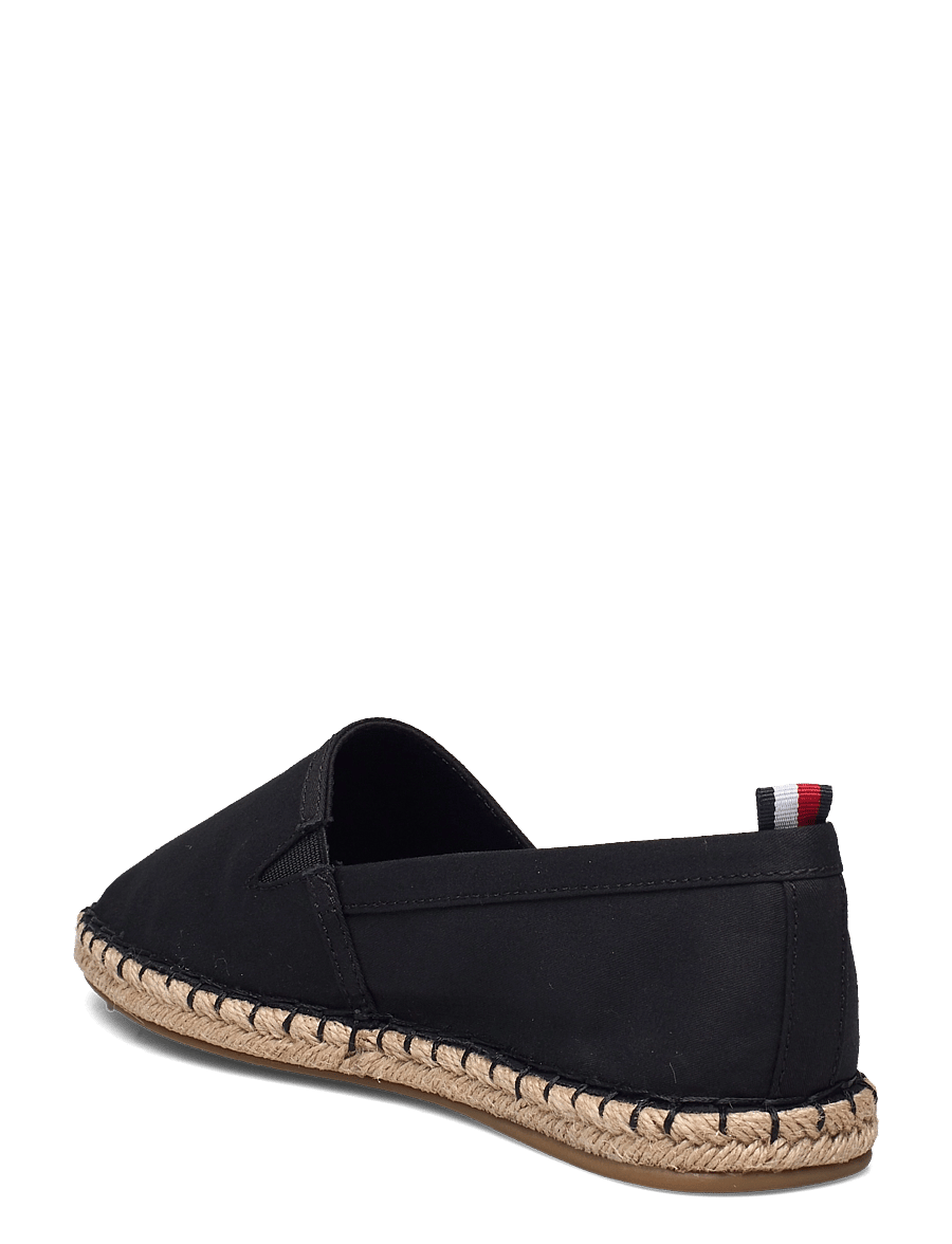 Tommy Hilfiger - BASIC TOMMY FLAT ESPADRILLE - black - 3