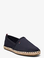 BASIC TOMMY FLAT ESPADRILLE - SPACE BLUE